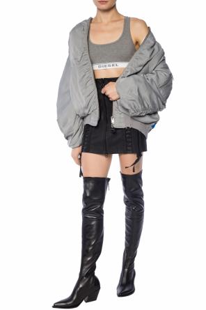 Short leather skirt, zdjęcie 2 Short leather skirt od Diesel